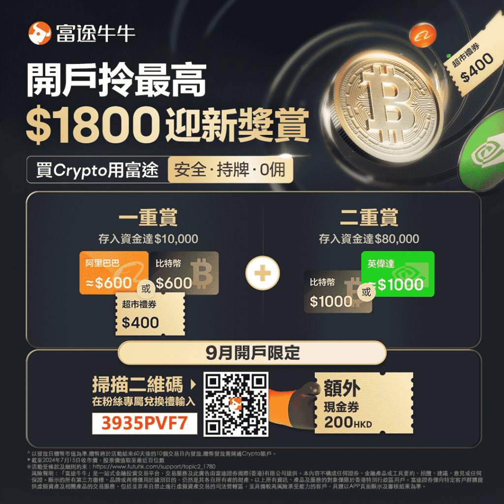 富途牛牛美股港股手續費計算– 美股開戶優惠